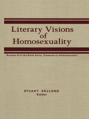 cover image of Literary Visions of Homosexuality